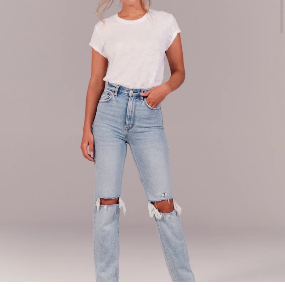 90s Ultra High Rise Straight Jean